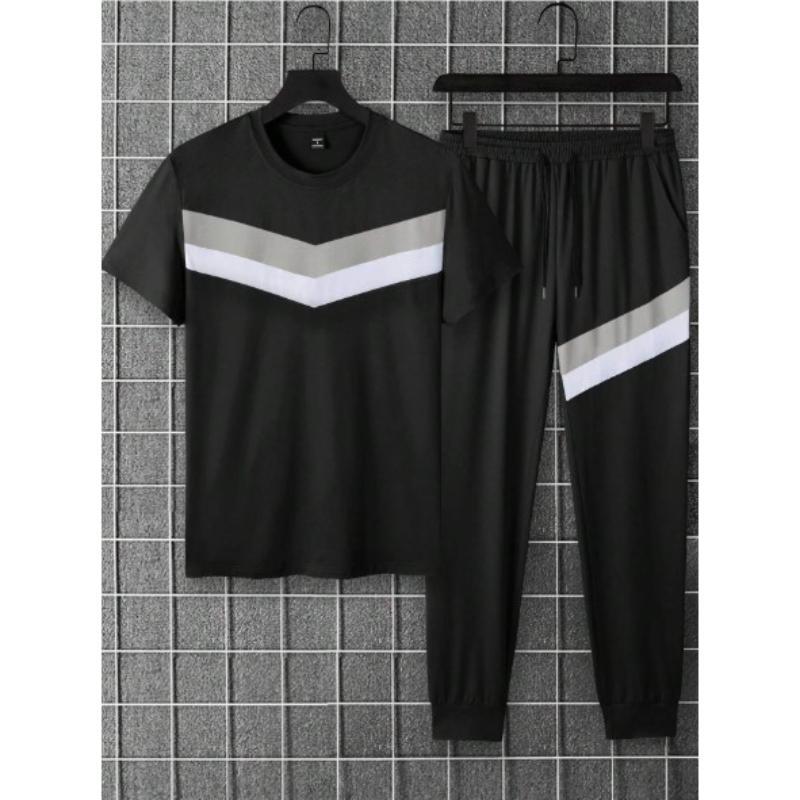 Men's Micro Fabric Plain Track Suit - 2 Pcs Set