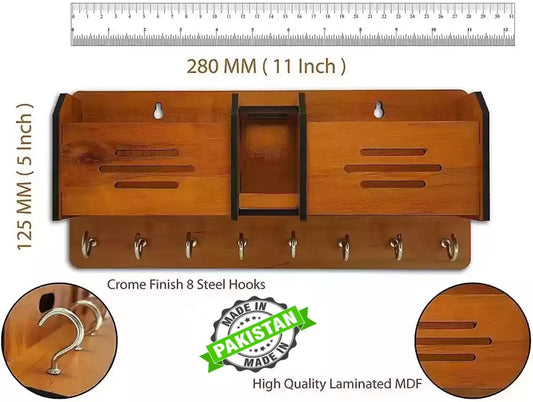 Wooden Mobile and Keys Beautiful Holder