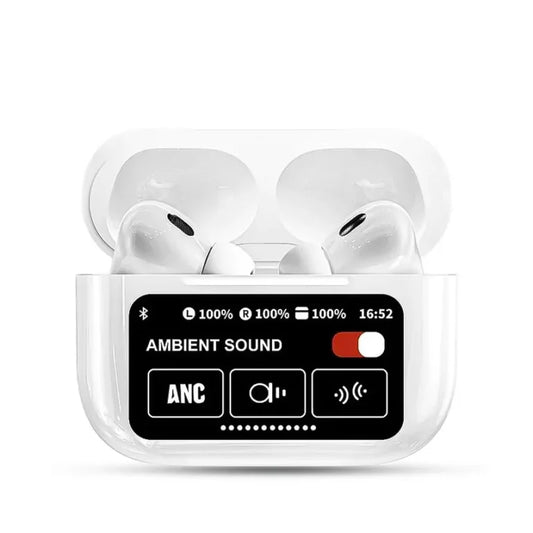 A9 Pro Airpods ANC/ENC Touch Screen Wireless Earbuds