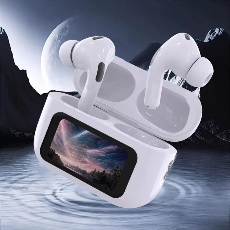 A9 Pro Airpods ANC/ENC Touch Screen Wireless Earbuds